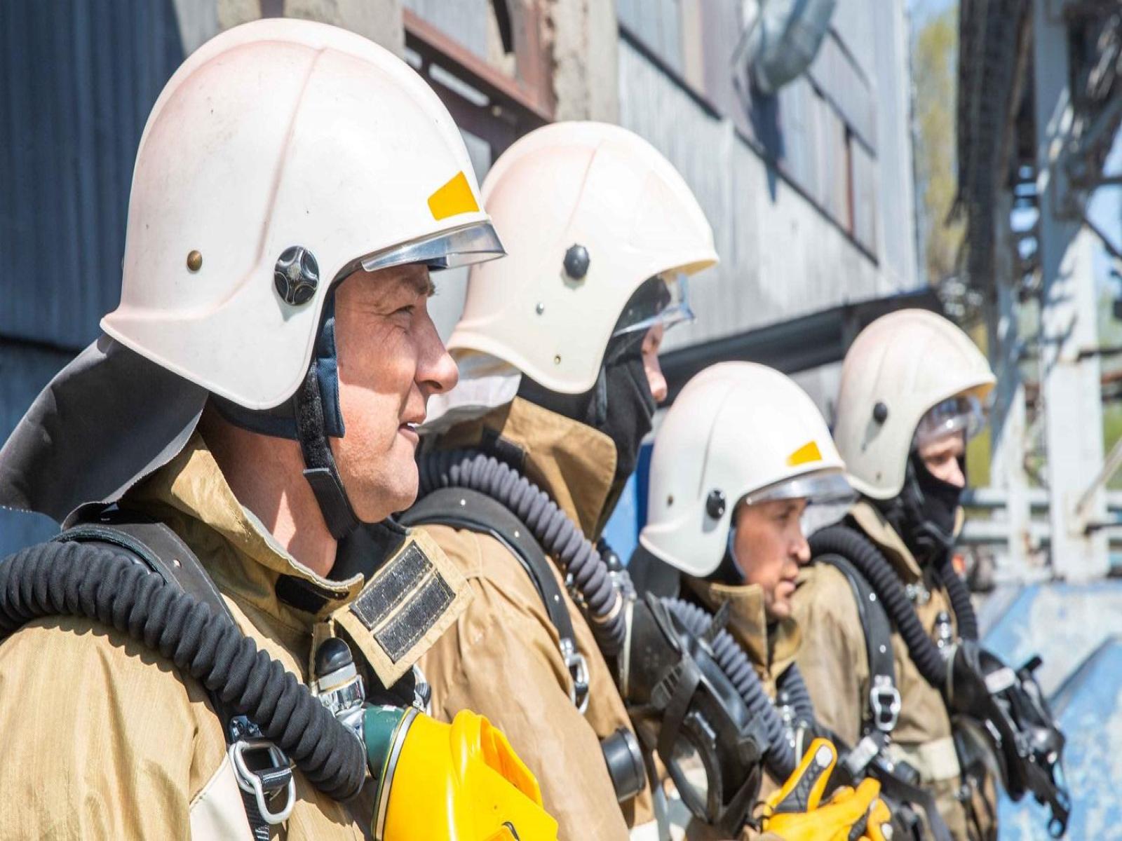 На Стойленском ГОКе провели плановые противопожарные учения.
