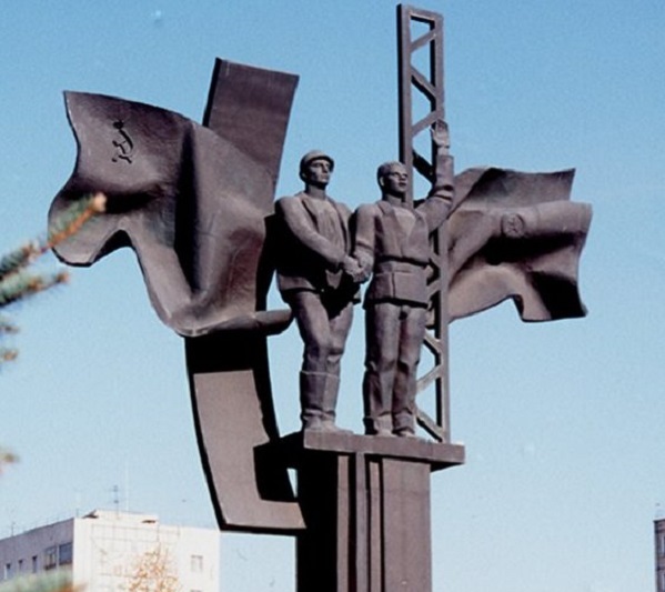Монумент советско-болгарской дружбы.